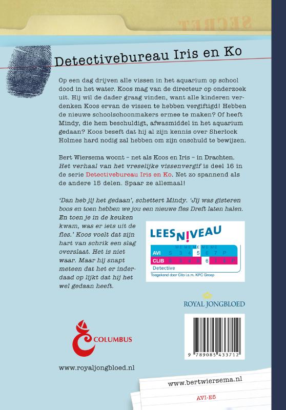 Achterkant van Het verhaal van het vreselijke vissenvergif