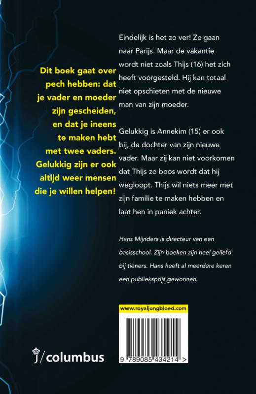 Achterkant van Jij bent mijn vader niet!