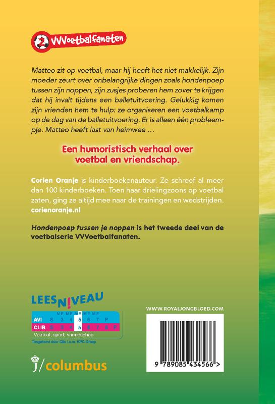 Achterkant van Hondenpoep tussen je noppen