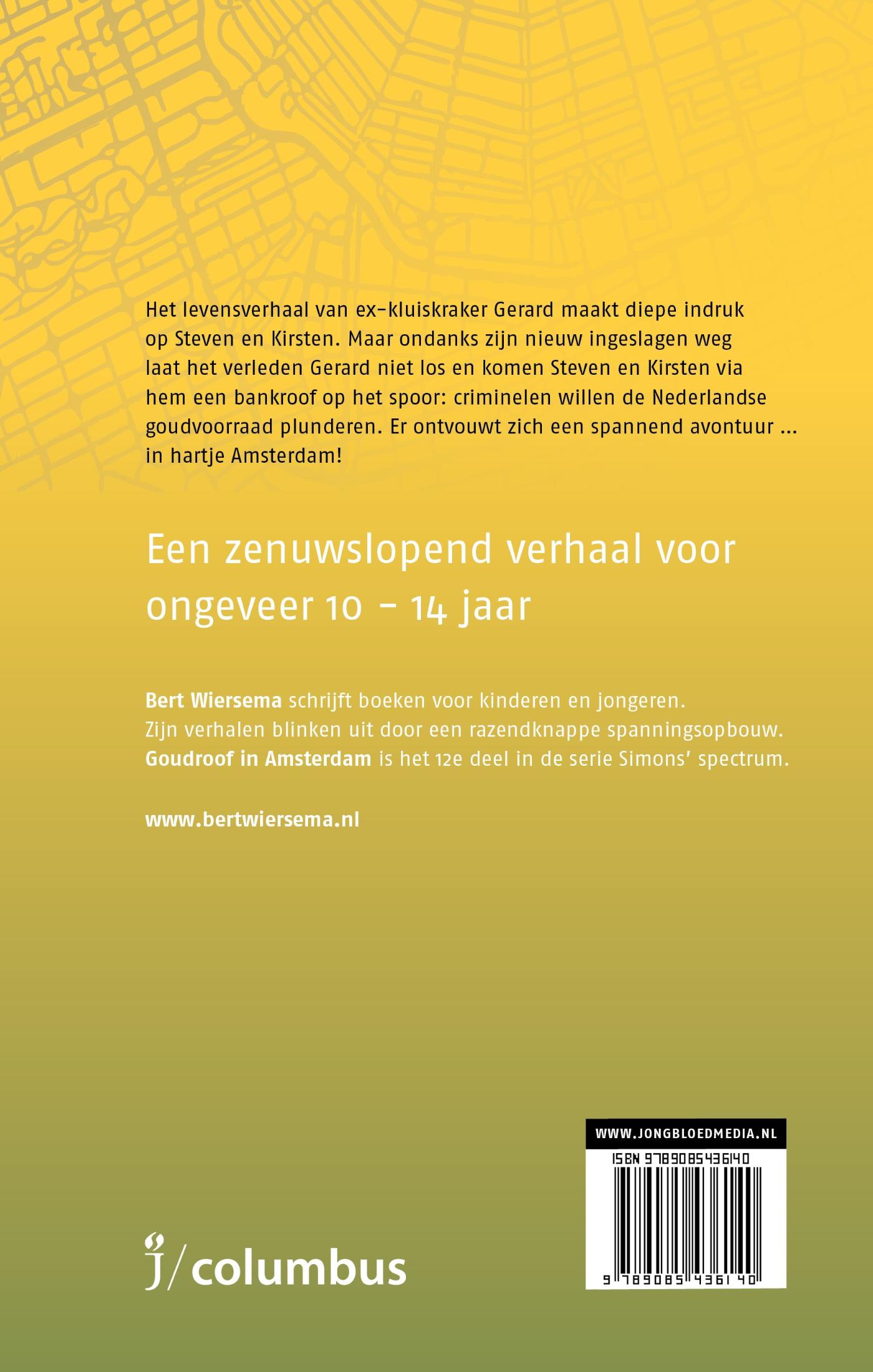 Achterkant van Goudroof in Amsterdam