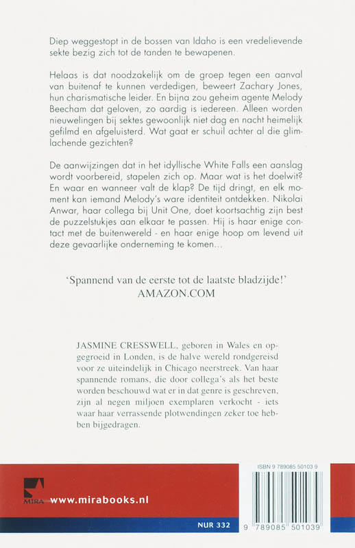 Achterkant van Zonder vangnet