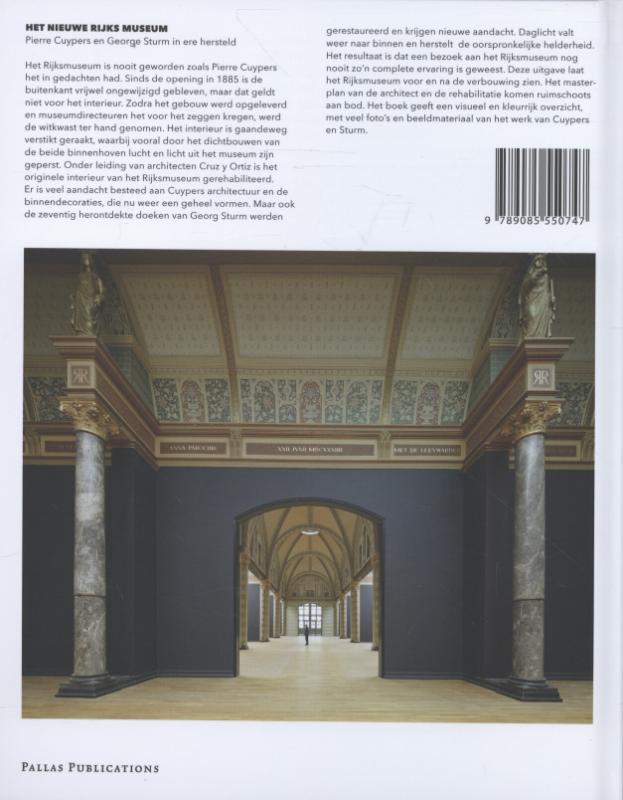 Achterkant van Het nieuwe Rijksmuseum