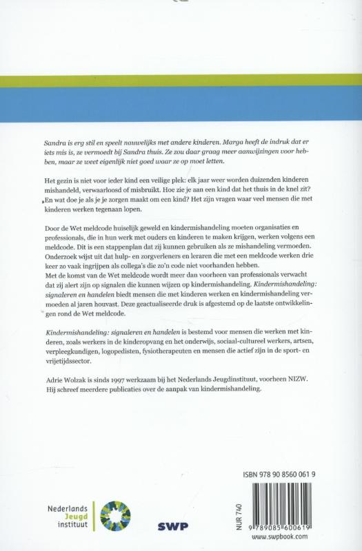 Achterkant van Kindermishandeling