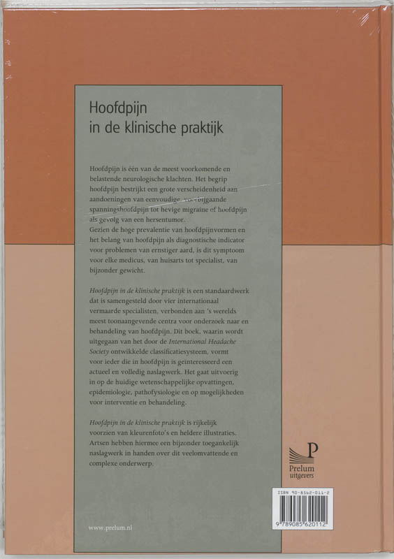 Achterkant van Hoofdpijn in de klinische praktijk