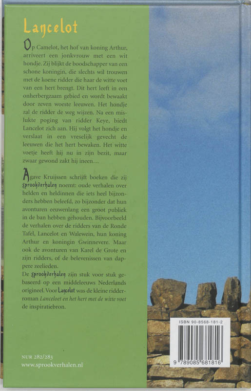 Achterkant van Lancelot