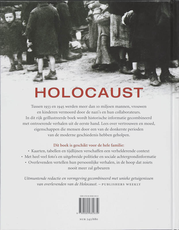 Achterkant van Holocaust