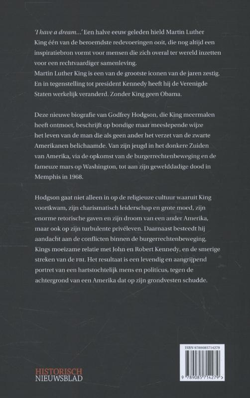 Achterkant van Martin Luther King