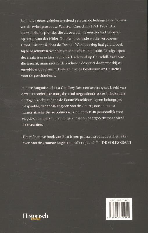 Achterkant van Churchill