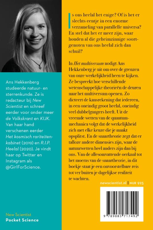 Achterkant van Het multiversum