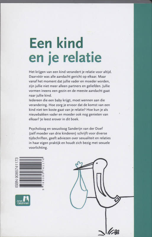 Achterkant van Een kind en je relatie