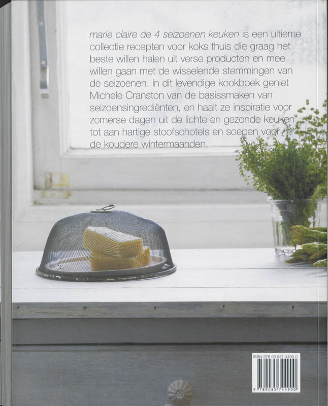 Achterkant van Marie Claire de 4 Seizoenen Keuken