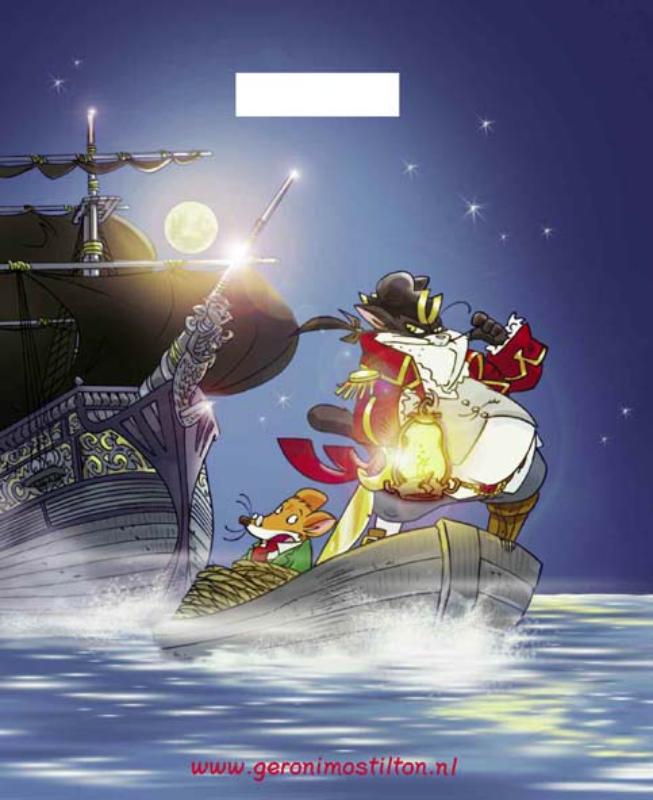 Achterkant van Geronimo Stilton tasjes