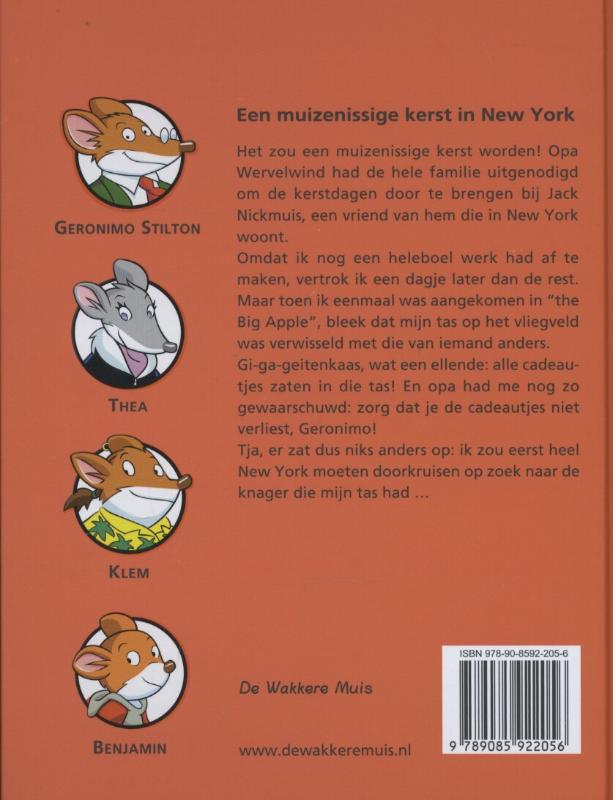 Achterkant van Een muizenissige kerst in New York
