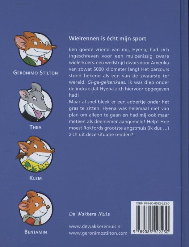 Achterkant van Wielrennen is echt mijn sport!