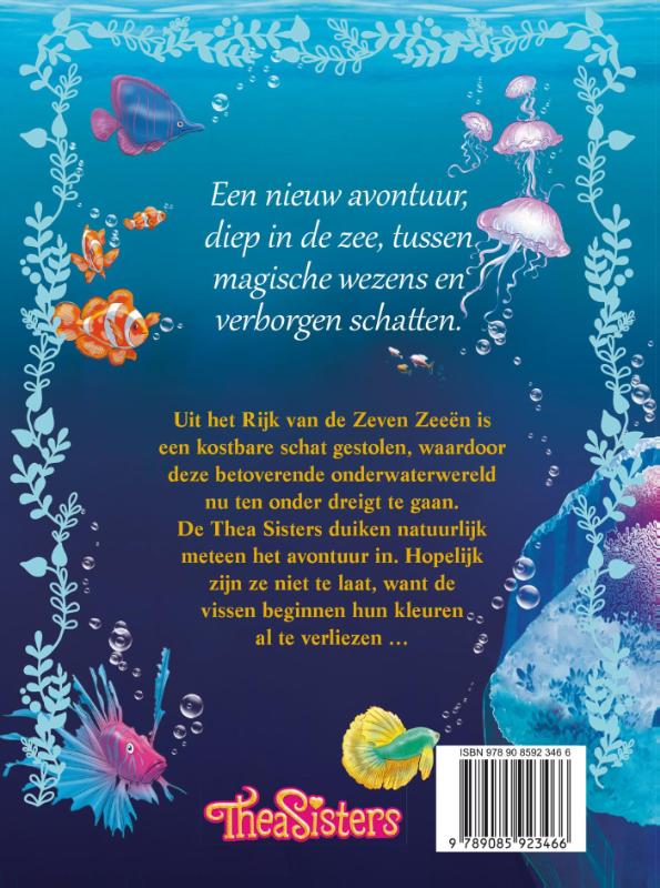 Achterkant van De feeën van de Zeven Zeeën