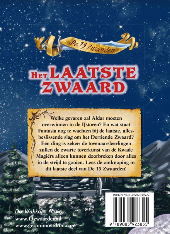 Achterkant van Het laatste zwaard