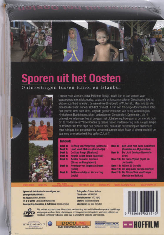 Achterkant van Sporen uit het Oosten