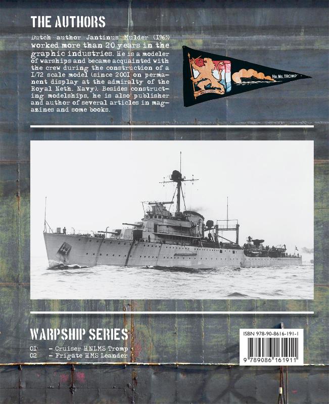 Achterkant van Cruiser HNLMS Tromp