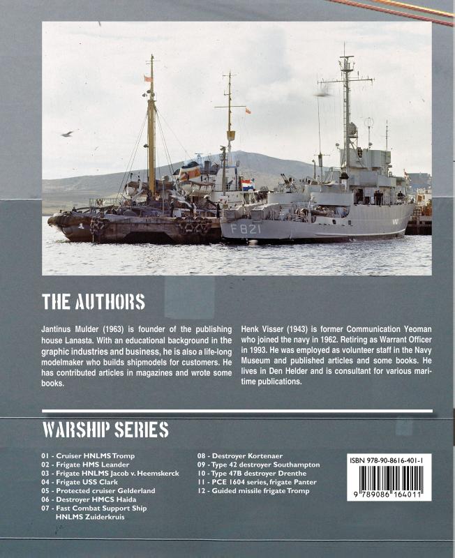 Achterkant van PCE 1604 series, frigate Panter