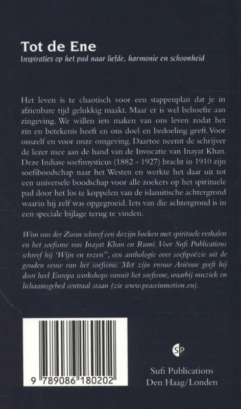 Achterkant van Tot de ene