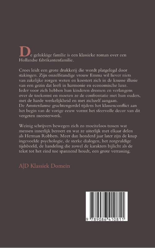 Achterkant van 1 De gelukkige familie