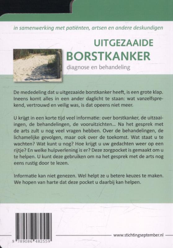 Achterkant van Uitgezaaide borstkanker