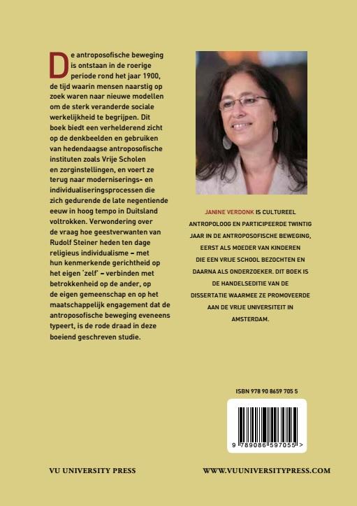 Achterkant van De antroposofische orde