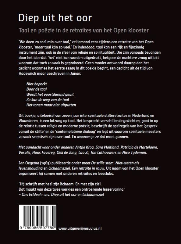 Achterkant van Diep uit het oor