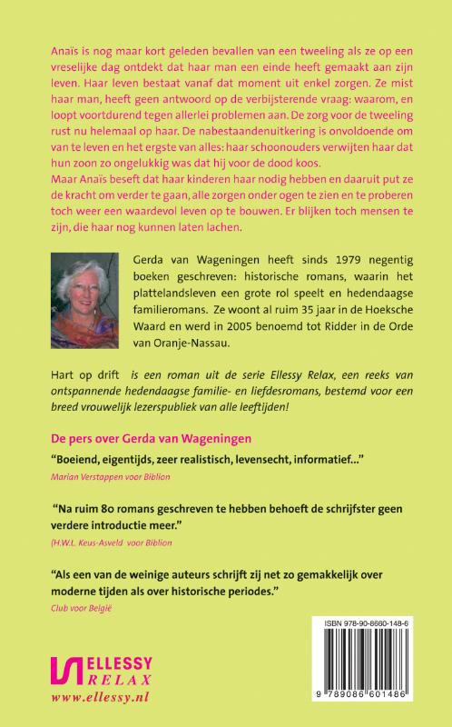 Achterkant van Hart op drift