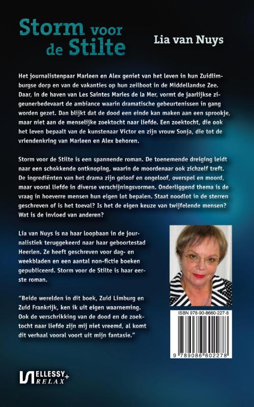 Achterkant van Storm voor de stilte