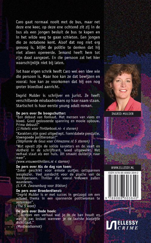 Achterkant van Startschot