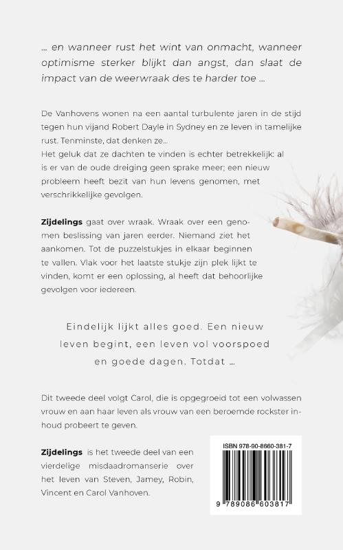 Achterkant van Zijdelings