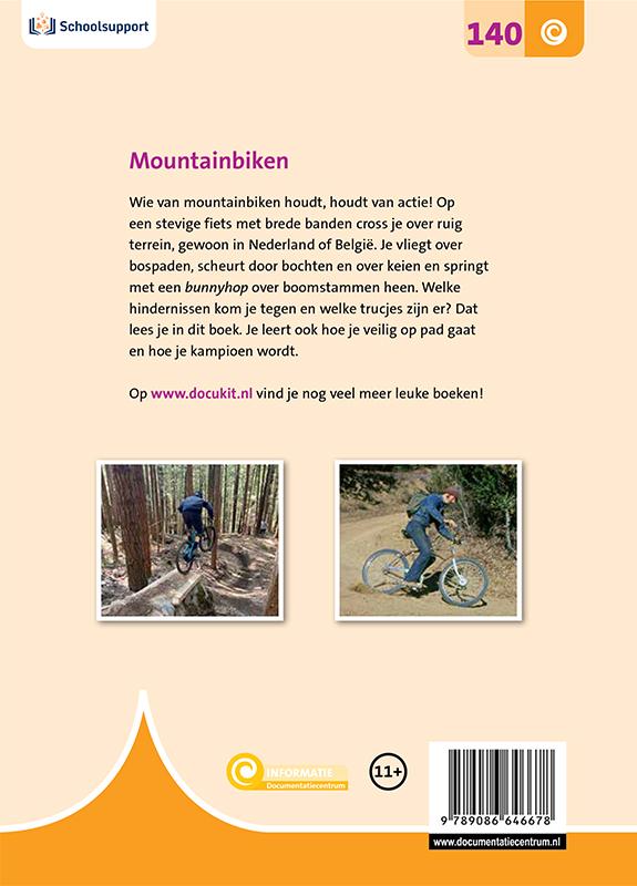 Achterkant van Mountainbiken