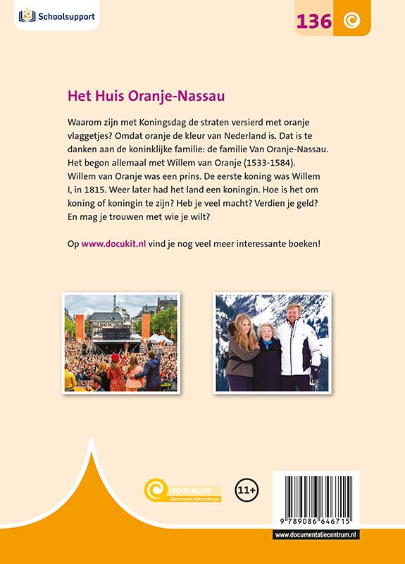 Achterkant van Het Huis Oranje-Nassau