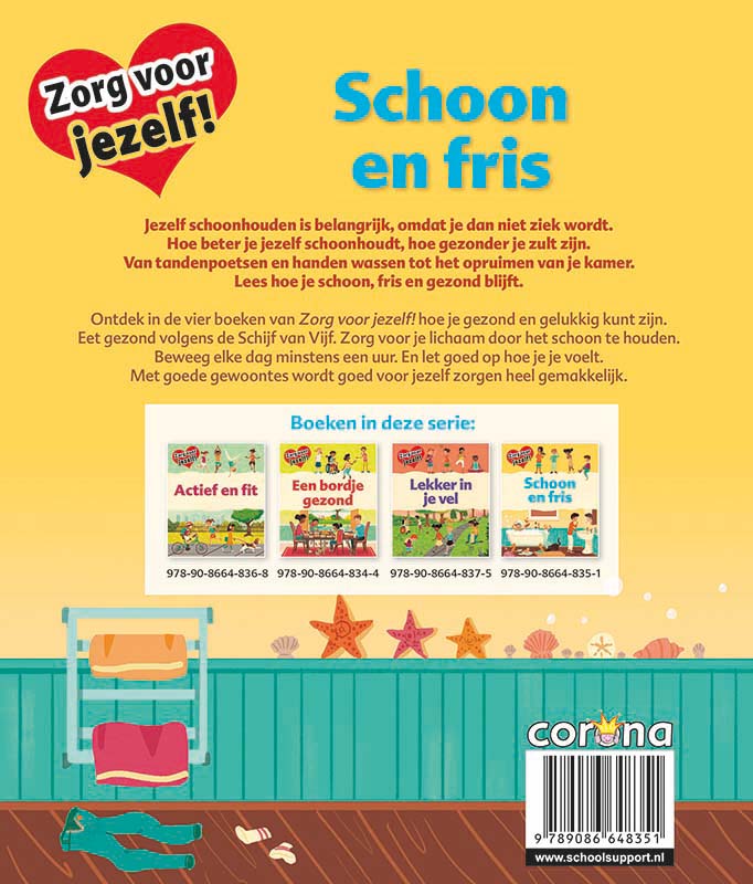 Achterkant van Schoon en fris
