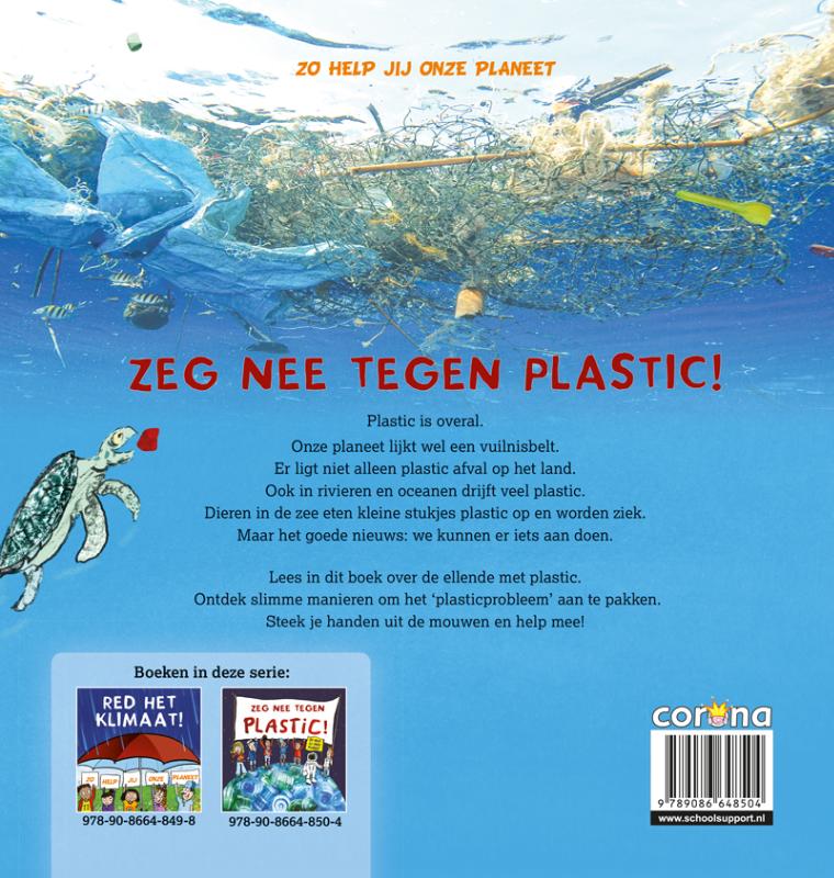 Achterkant van Zeg nee tegen plastic!