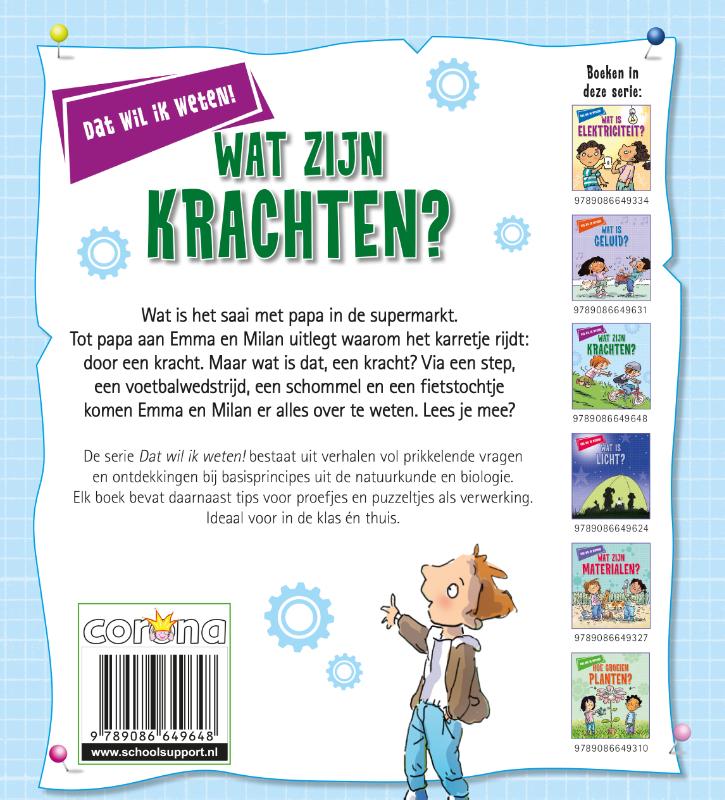 Achterkant van Wat zijn krachten?