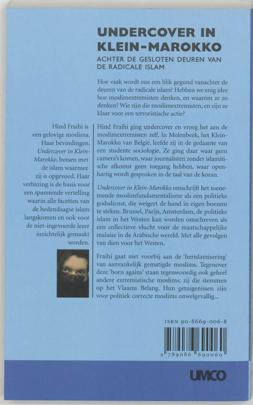 Achterkant van Undercover in Klein-Marokko