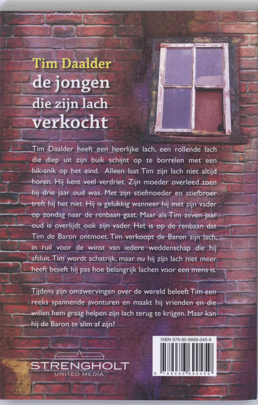 Achterkant van Tim Daalder