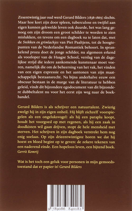 Achterkant van Zo ben ik nooit eens gelukkig