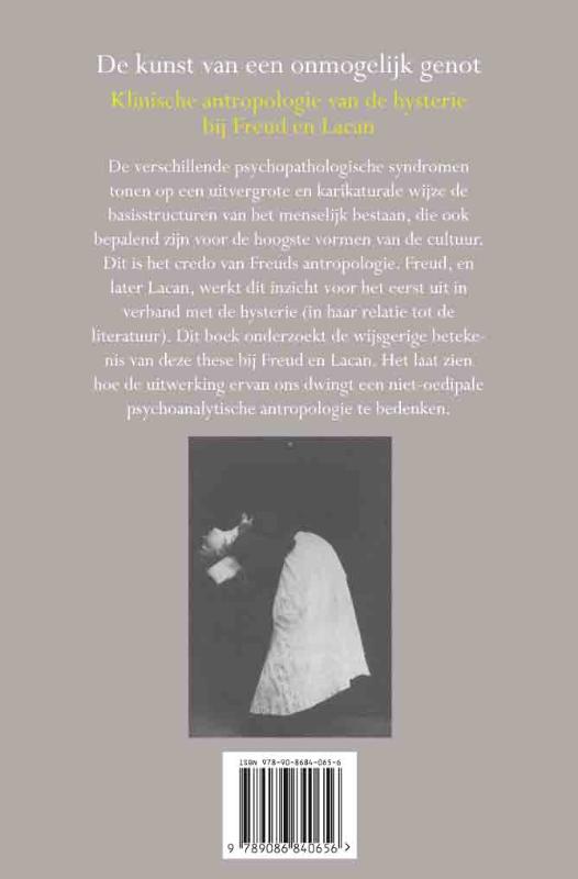 Achterkant van De kunst van een onmogelijk genot