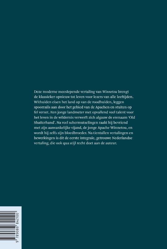 Achterkant van Winnetou