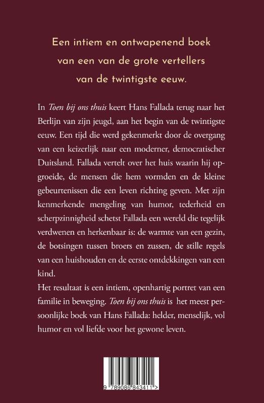 Achterkant van Toen bij ons thuis