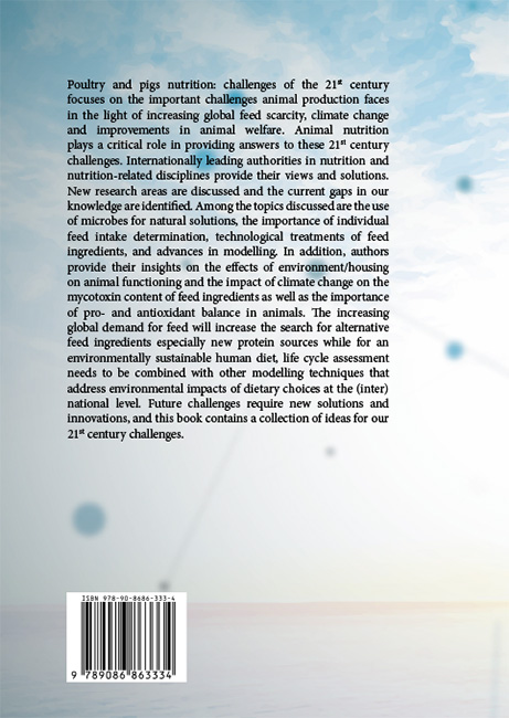 Achterkant van Poultry and pig nutrition