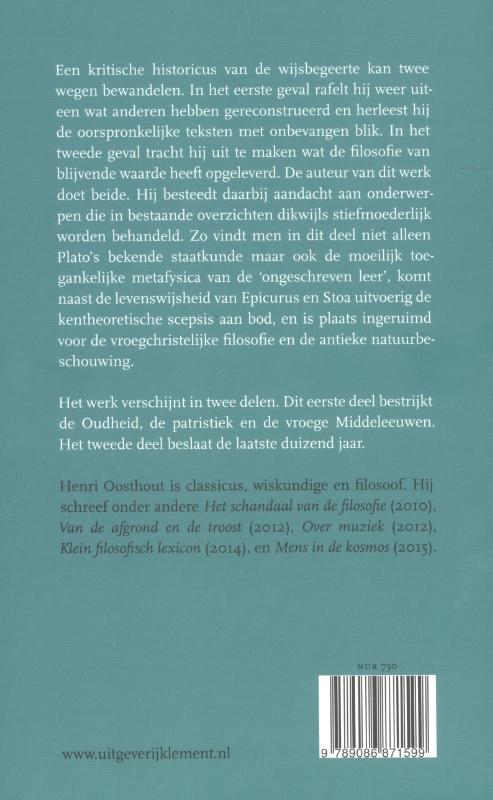 Achterkant van 1 Oudheid, patristiek, vroege Middeleeuwen deleeuwen, vroegmoderne tijd