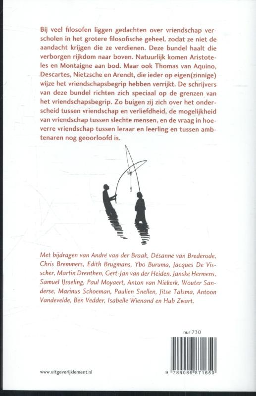 Achterkant van Rondom vriendschap