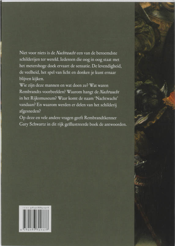 Achterkant van De Nachtwacht