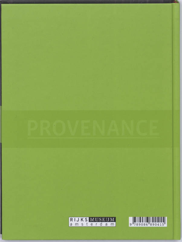 Achterkant van Provenance