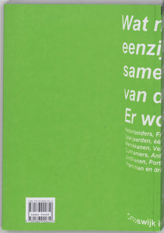 Achterkant van Het Dwaallicht van Nieuw Crooswijk