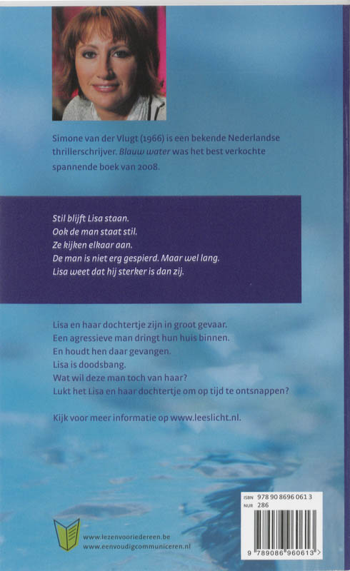 Achterkant van Blauw water